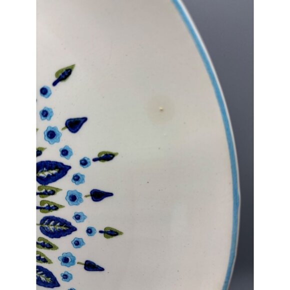 Vtg MCM Marcrest Swiss Alpine Chalet 3 Pc Platter Serving Bowl - Picture 12 of 14